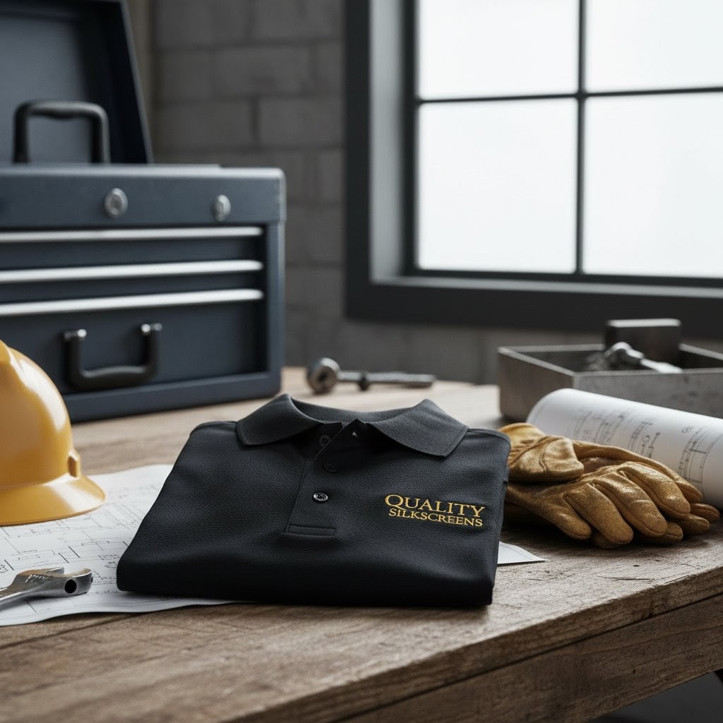 Custom embroidered polo